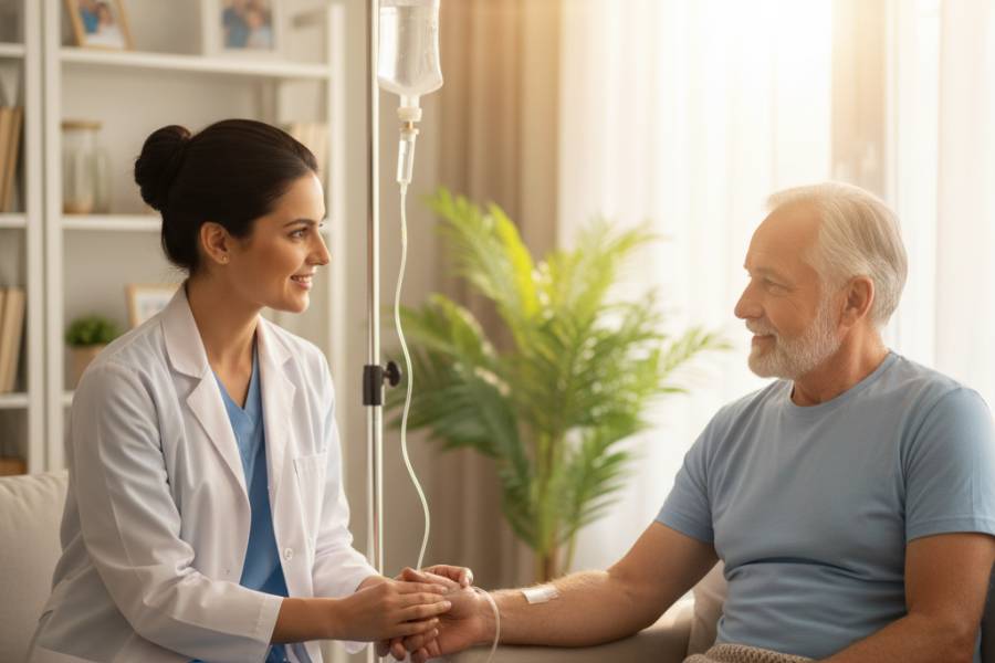 Evde Serum ve İlaç Uygulamaları